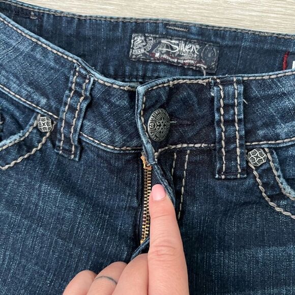 Silver Jeans Co. Suki Mid Slim Boot Cut size 26 - Picture 4 of 11